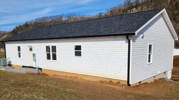 new build gutter install
